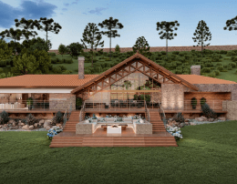 espaço fogo do Residencial Campos da Montanha