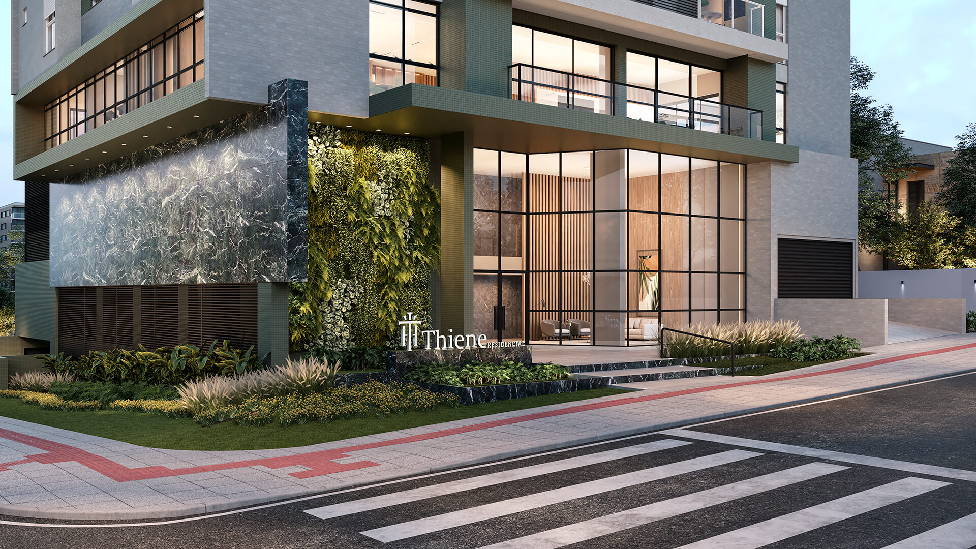Thiene Residencial - acesso principal